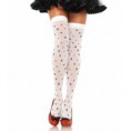 LEG AVENUE MEDIAS OPACAS CON ESTAMPADO DE POKER. LEG AVENUE OPAQUE POKER SUIT PRINT STOCKINGS 