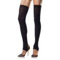 LEG AVENUE MEDIAS NEGRAS OPACAS SIN ESTRIBOS.